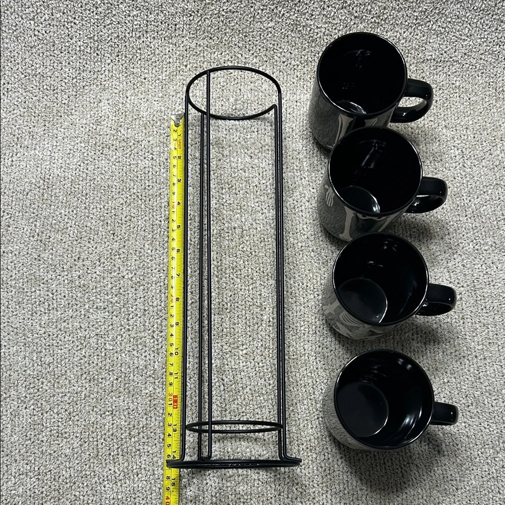 Skeleton Stackable Mugs Set - Picture 7 of 7
